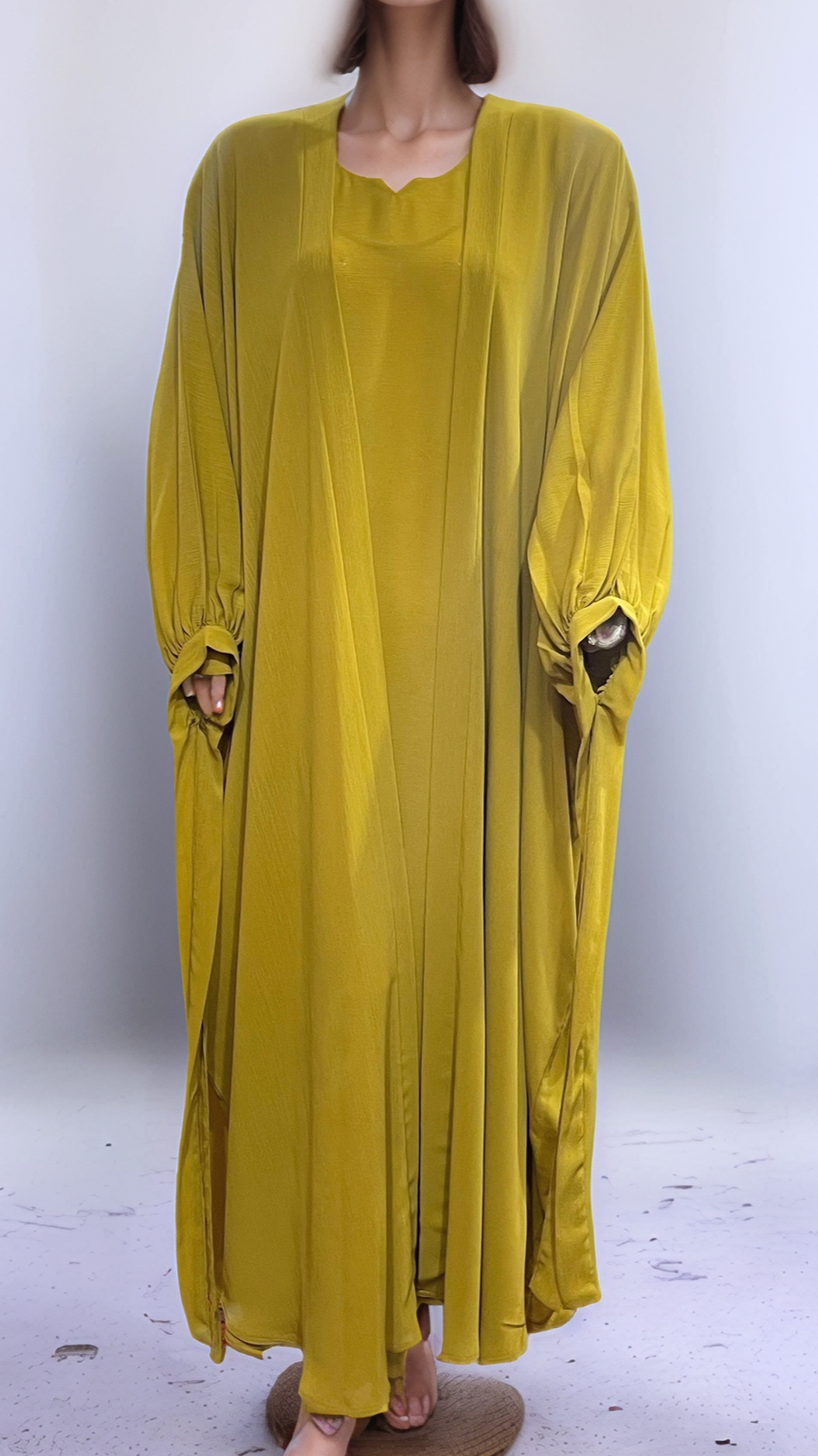 ARABIC DOUBLE LAYERED KAFTAN