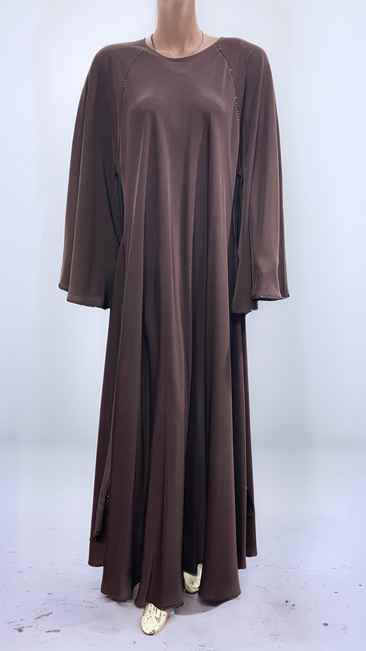 BELL-SHAPED SLEEVES BIG FLARE ABAYA