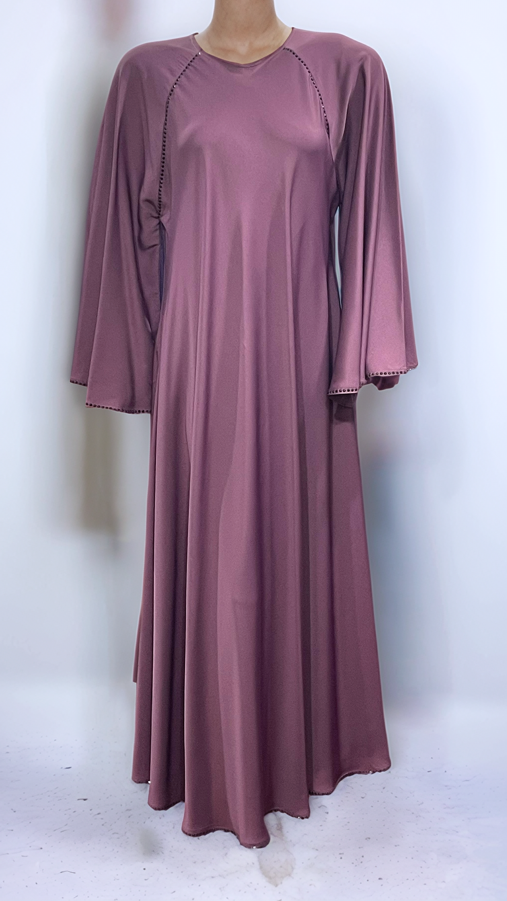 BELL-SHAPED SLEEVES BIG FLARE ABAYA