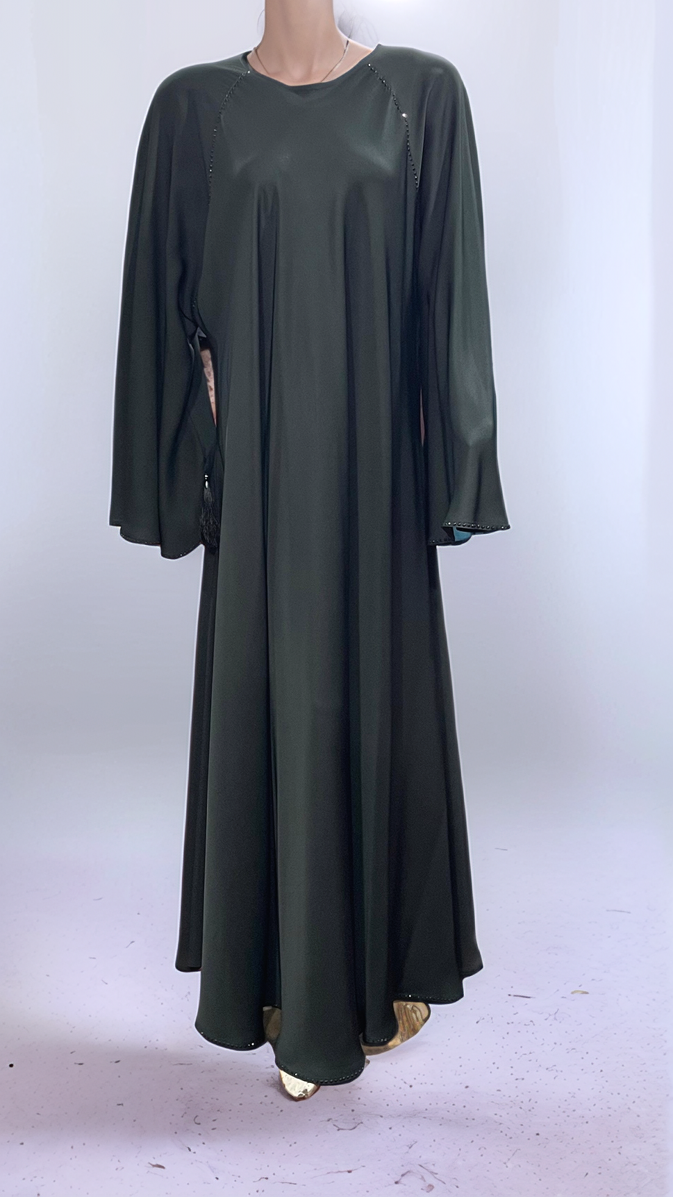 BELL-SHAPED SLEEVES BIG FLARE ABAYA